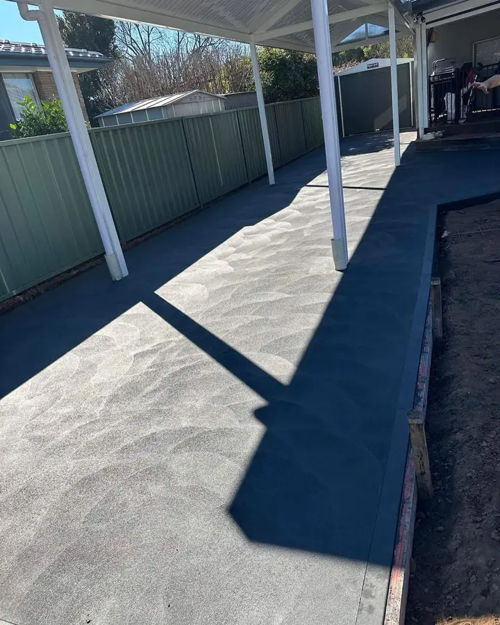 Carport slab posts