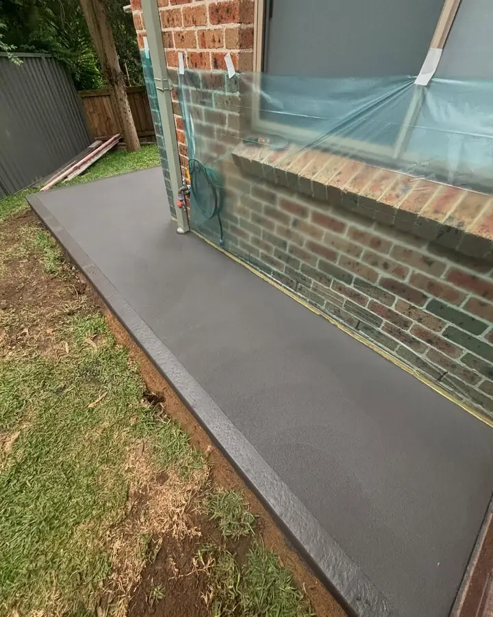 Charcoal path brick