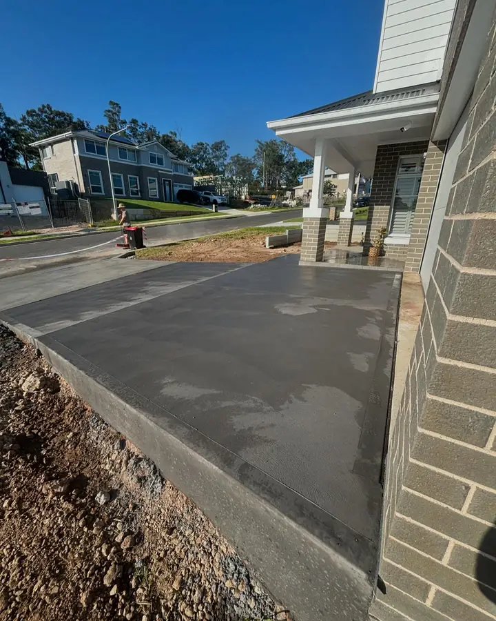 Charcoal side slab