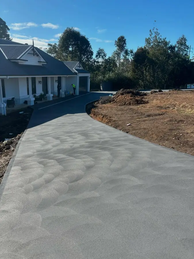 Driveway acreage swirl