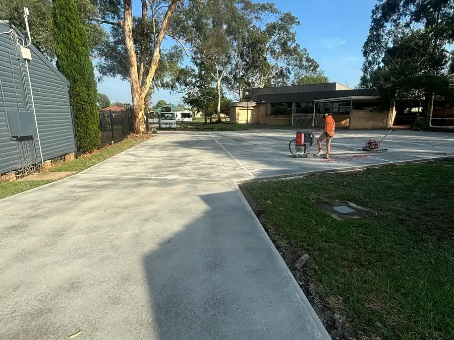 Driveway crew cleanup