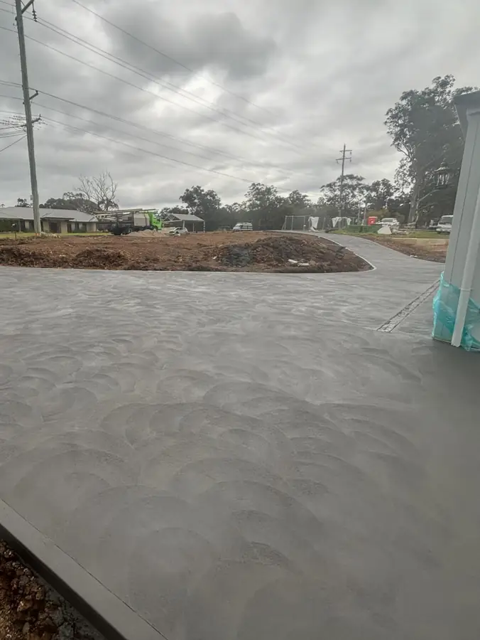 Driveway turning bay