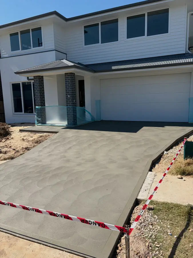 Driveway two storey weatherboard