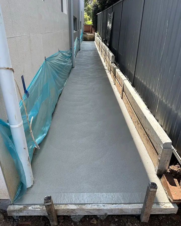 Side path finished