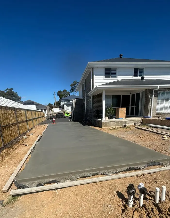 Side slab finished