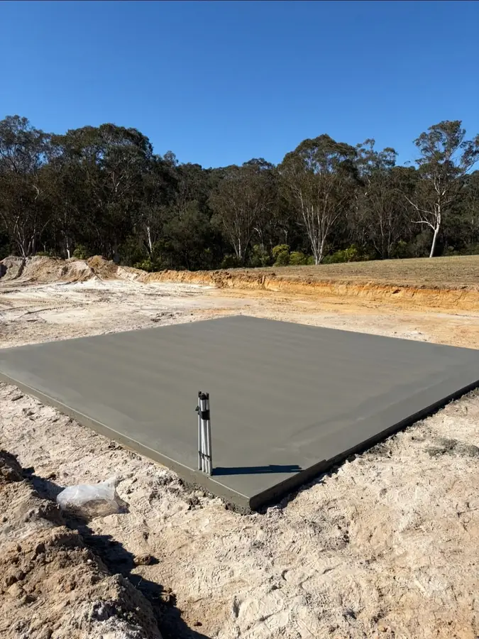 Slab bush block