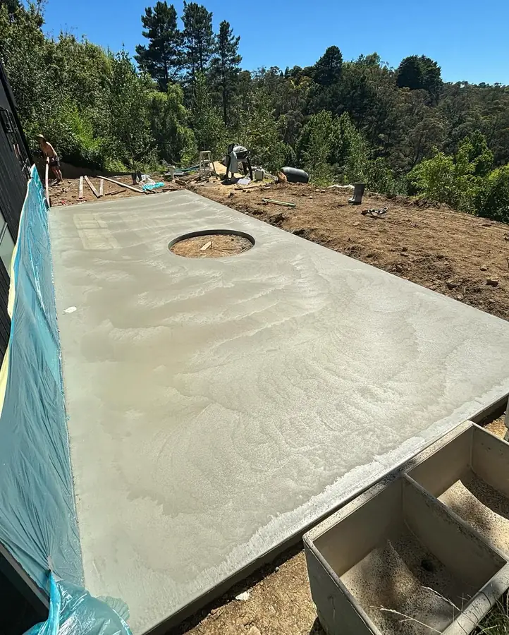 Slab hillside